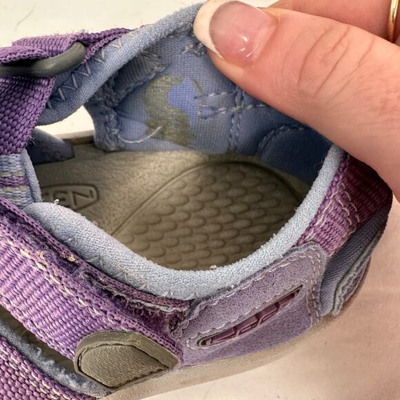 Keen Newport H2 Purple Nylon Sandals Size 1 - Picture 3 of 7